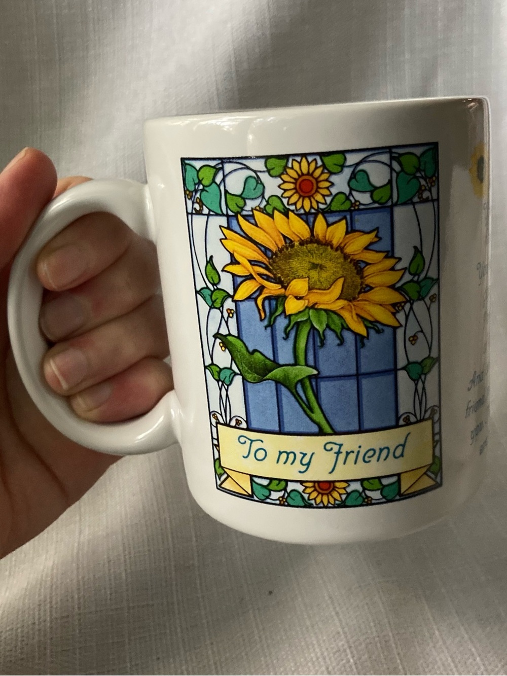 Vintage Avon Mother's Day "To My Friend" Mug!